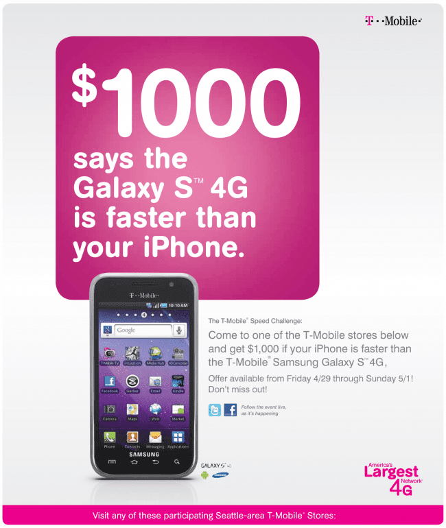 1.000 dolarına iddiaya girerim Samsung iPhone’dan hızlı!