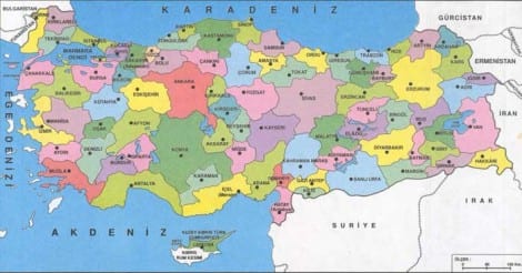 Türkiye’nin il il telefon ve internet haritası