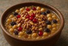 Tüm değerleri içinde barındıran bir aşure