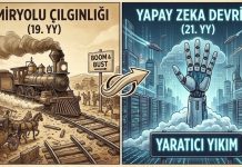 Yapay Zeka Çılgınlığı ve Tarihin Dersleri: Demiryollarından Bugüne “Yaratıcı Yıkım”