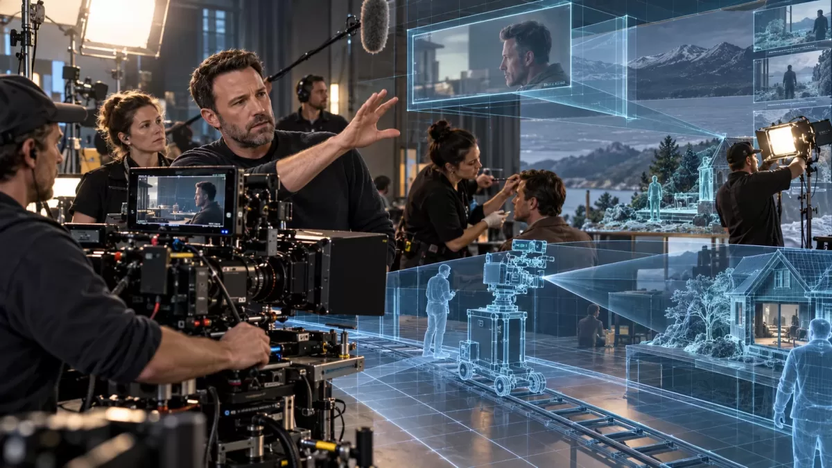 Ben Affleck yeni filmi Animals’ta yapay zekâ kullandı: “Ama kimsenin yerine koymadık” haberini anlatan temsili editoryal görsel.